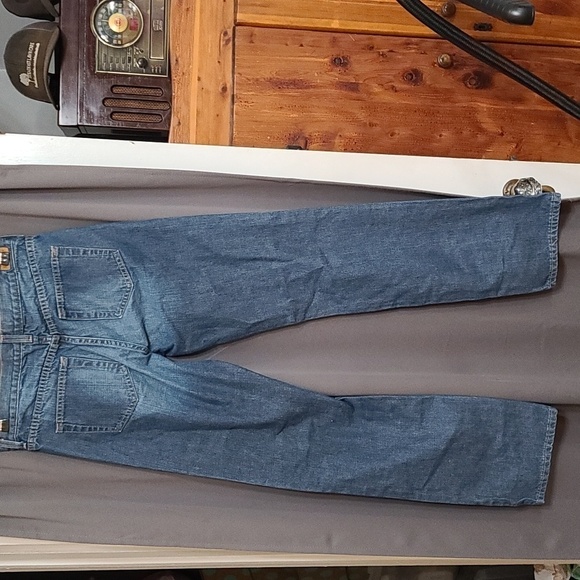 London Jean Womens Button Fly Jeans Pockets Sz 6 EUC - Picture 6 of 12